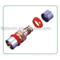 pex-al-pex pipes brass fitting Press fitting nipple